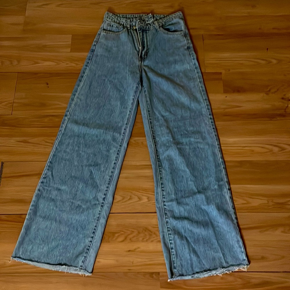 Blue Baggy Jeans from SHEIN.
